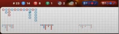 Baccarat line break