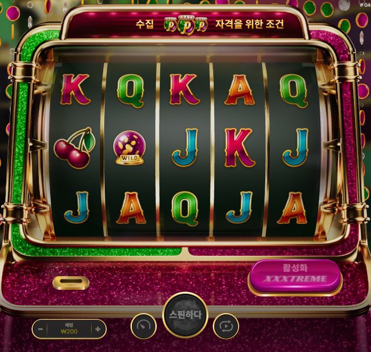 크레이지 파친코 슬롯 구성