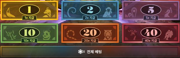 에볼루션 임페리얼 퀘스트 베팅 옵션